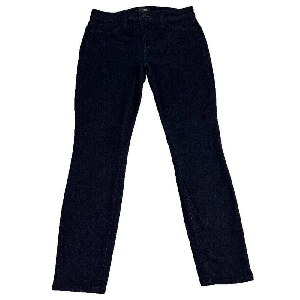 NYDJ Jeans Womens 10 Blue Denim Ami Skinny Legging Jegging Stretch Dark Wash